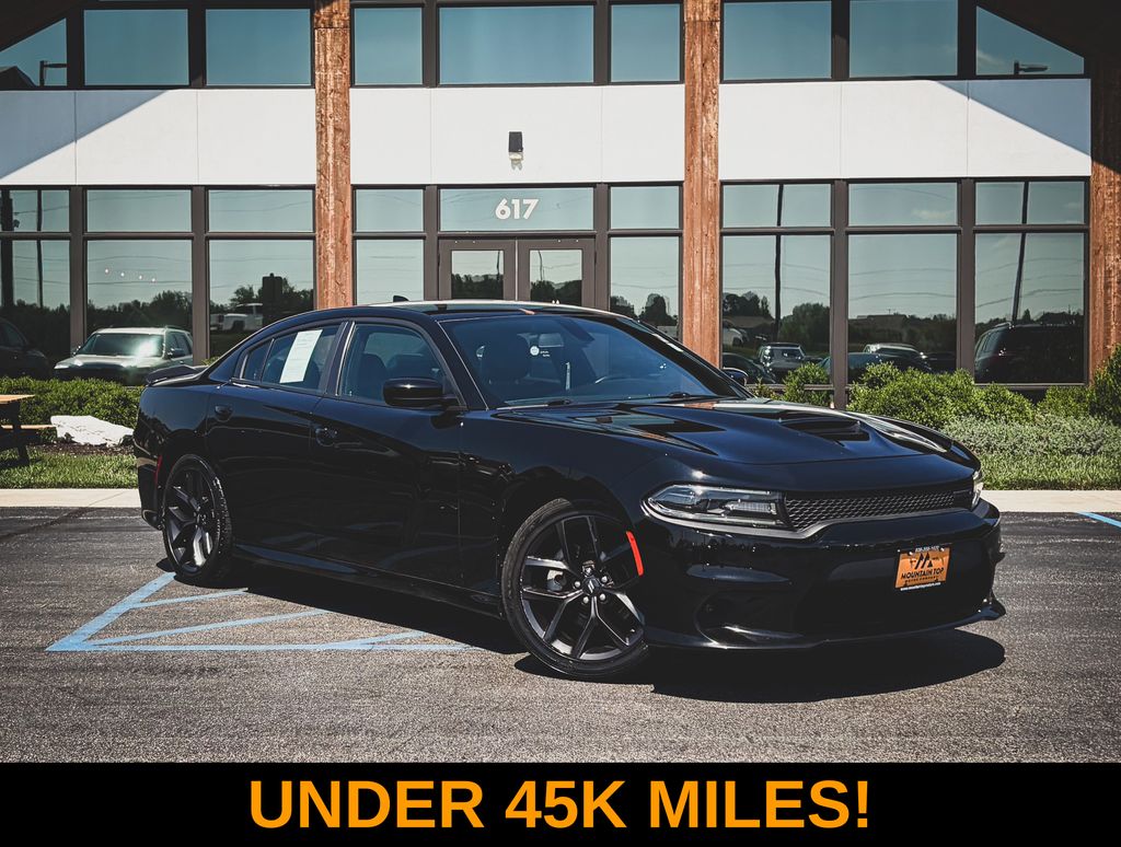 Pitch Black Clearcoat 2021 Dodge Charger Sedan Rear-Wheel Drive 8-Speed Automatic