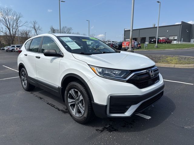 Platinum White Pearl 2020 Honda CR-V LX AWD SUV / Crossover All-Wheel Drive Continuously Variable Transmission