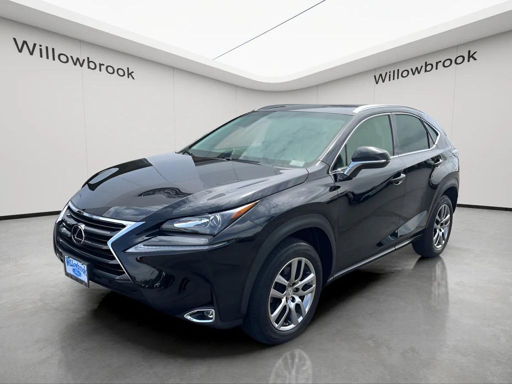 Black (Obsidian) 2015 Lexus NX 200t AWD SUV / Crossover All-Wheel Drive 6-Speed Automatic
