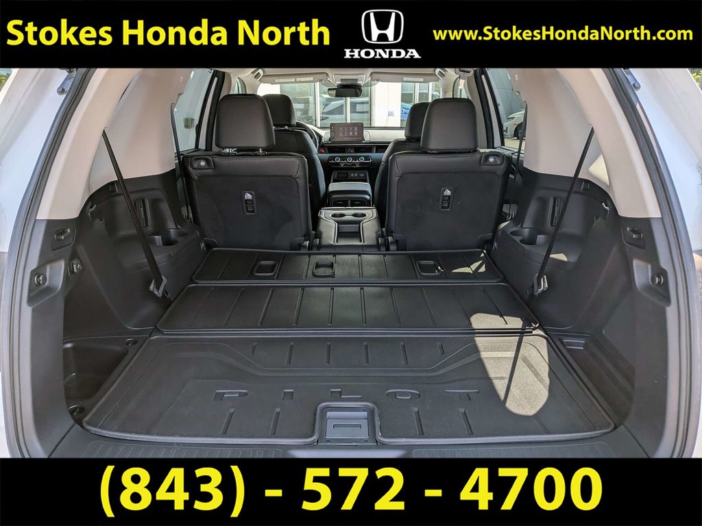2025 Honda Pilot EX-L White at Stokes Honda North