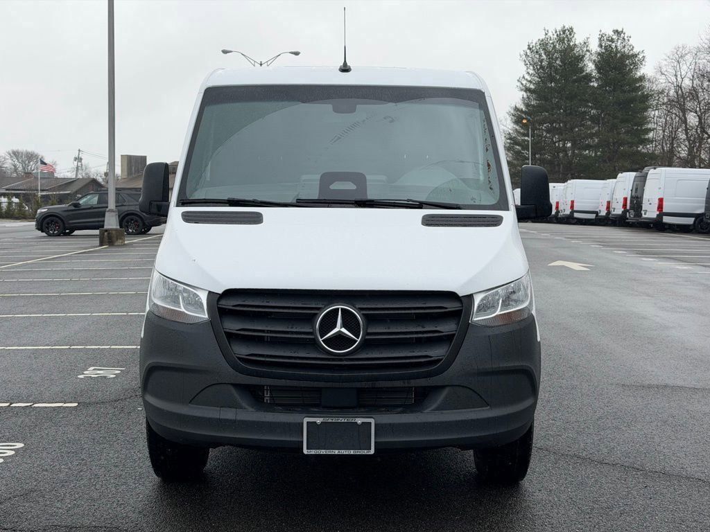 White 2026 Mercedes-Benz Sprinter Cargo 2500 144 RWD Van Rear-Wheel Drive 9-Speed Automatic