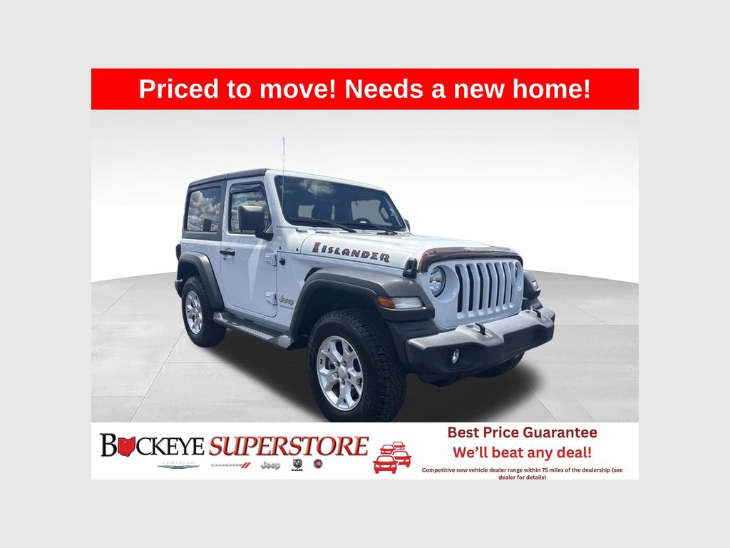 Bright White Clearcoat 2021 Jeep Wrangler SUV / Crossover Four-Wheel Drive 8-Speed Automatic