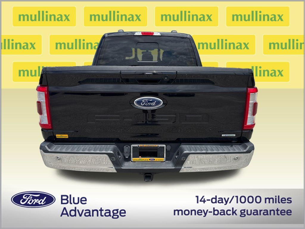 Certified Used 2021 Black Ford Lariat image 2