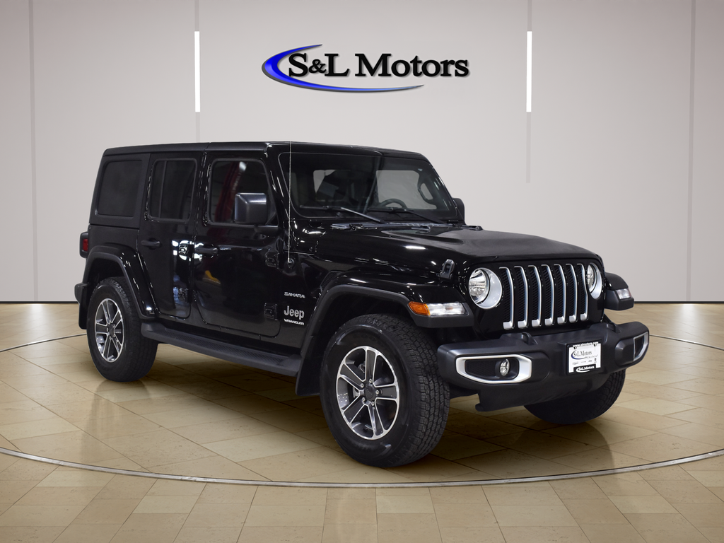 Black Clearcoat 2023 Jeep Wrangler SUV / Crossover Four-Wheel Drive 8-Speed Automatic