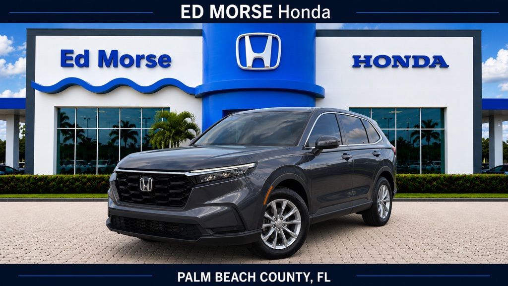 Gray 2024 Honda CR-V SUV / Crossover Front-Wheel Drive Continuously Variable Transmission