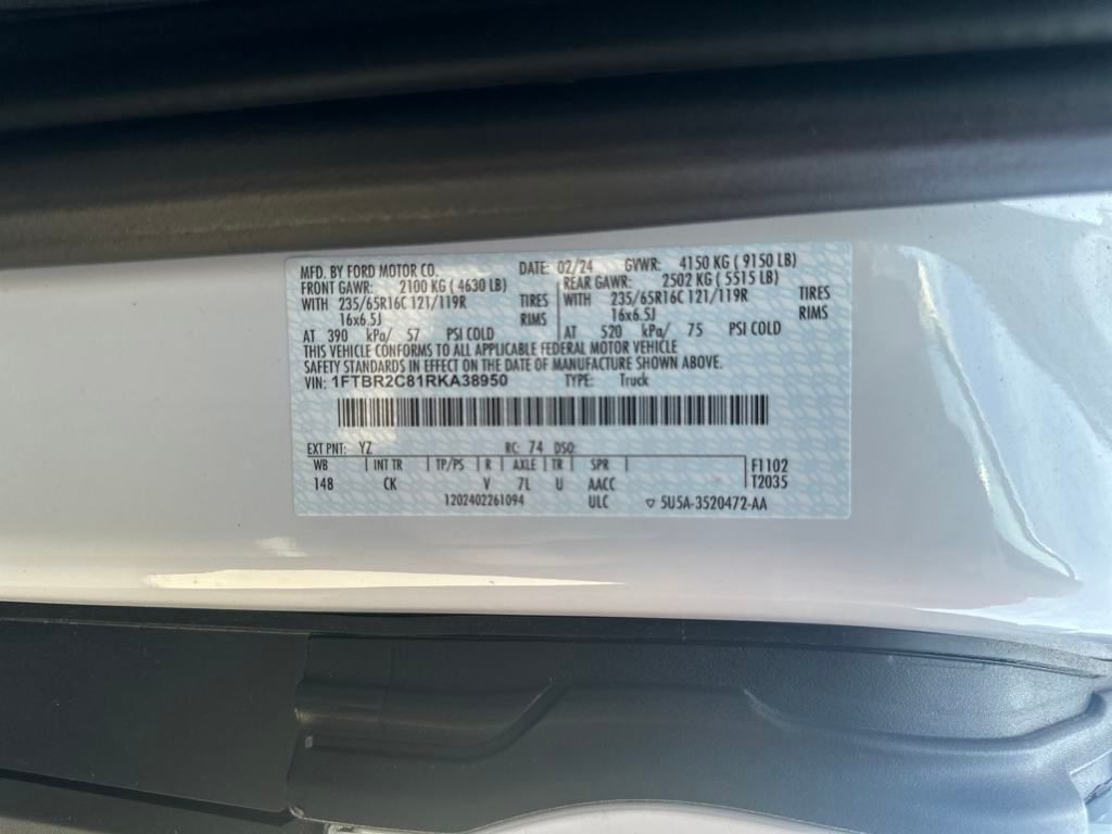 New 2024 Ford Transit-250 3D Cargo Van
