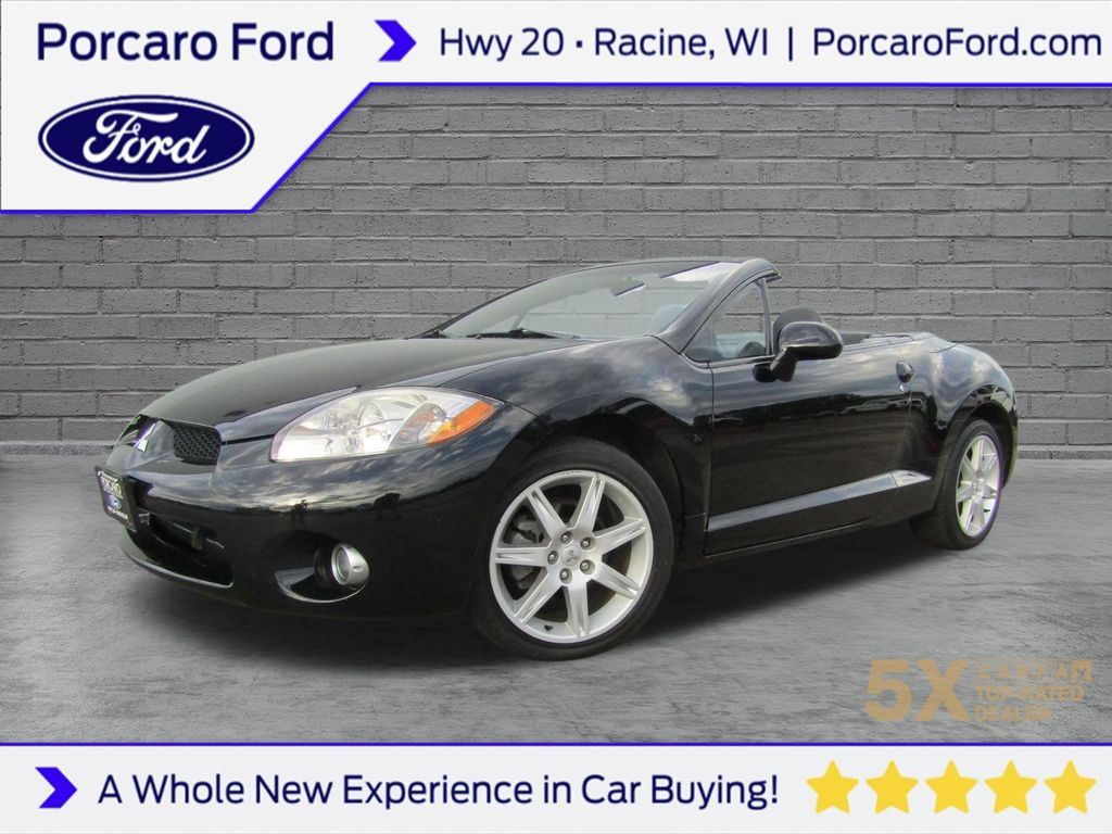 Kalapana Black 2007 Mitsubishi Eclipse Spyder Convertible Front-Wheel Drive 6-Speed Manual