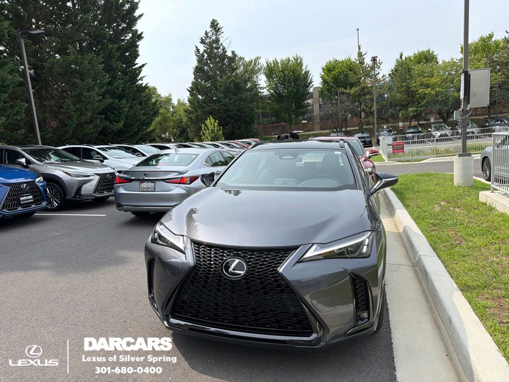 Black (Obsidian) 2026 Lexus UX Hybrid SUV / Crossover All-Wheel Drive Continuously Variable Transmission