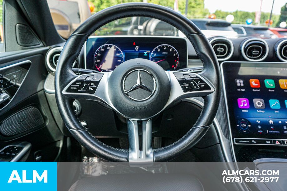 Used 2025 Black Mercedes-Benz C 300 image 28