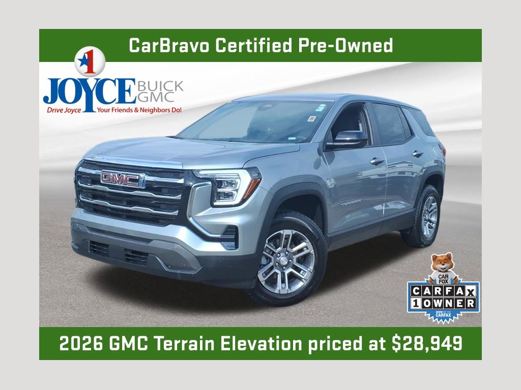Sterling Metallic 2026 GMC Terrain SUV / Crossover Four-Wheel Drive 8-Speed Automatic Overdrive