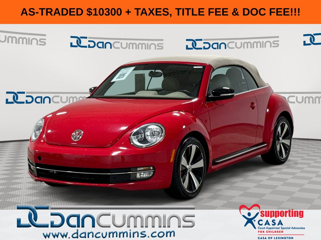 2013 Volkswagen Beetle Turbo 60s Edition Convertible