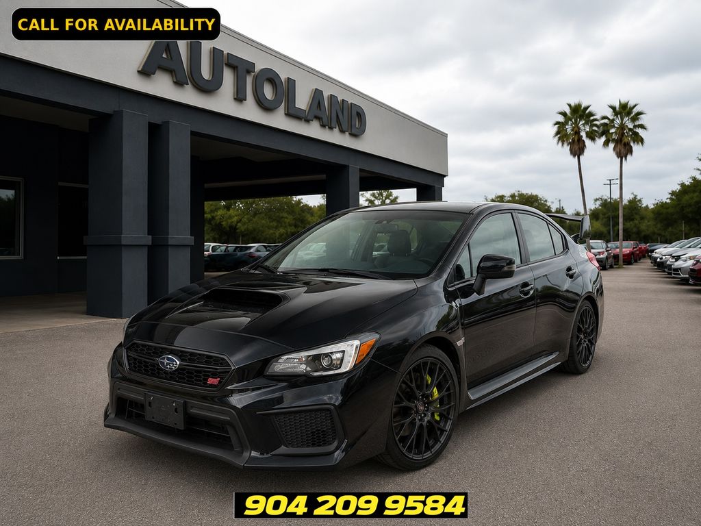 Crystal Black Silica 2019 Subaru WRX STI AWD Sedan All-Wheel Drive 6-Speed Manual