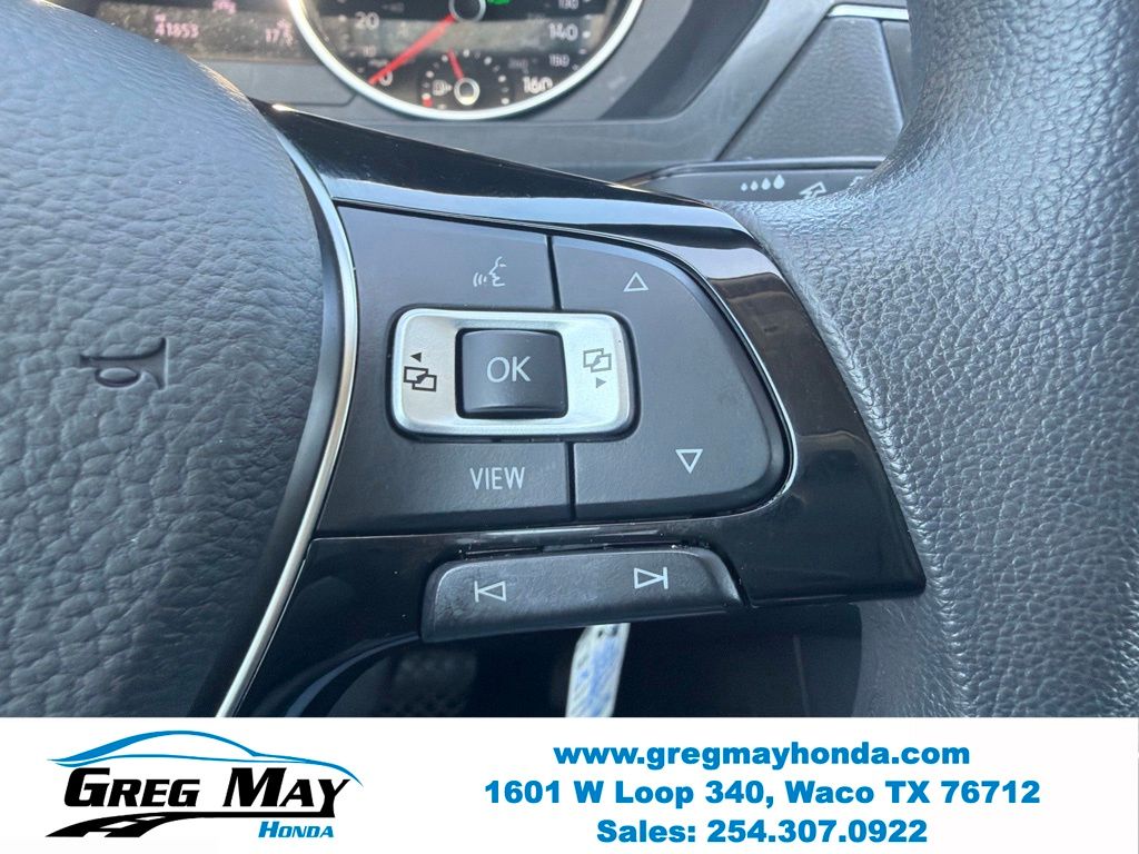 2021 Volkswagen Tiguan 2.0T S Silver at Greg May Honda