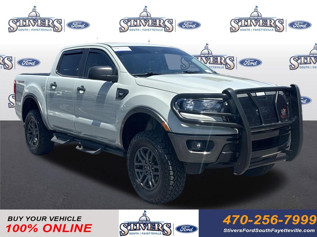 Cactus Gray 2023 Ford Ranger Pickup Truck Four-Wheel Drive Automatic