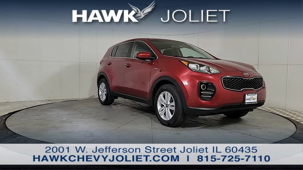 Hyper Red 2019 Kia Sportage LX AWD SUV / Crossover All-Wheel Drive 6-Speed Automatic Overdrive