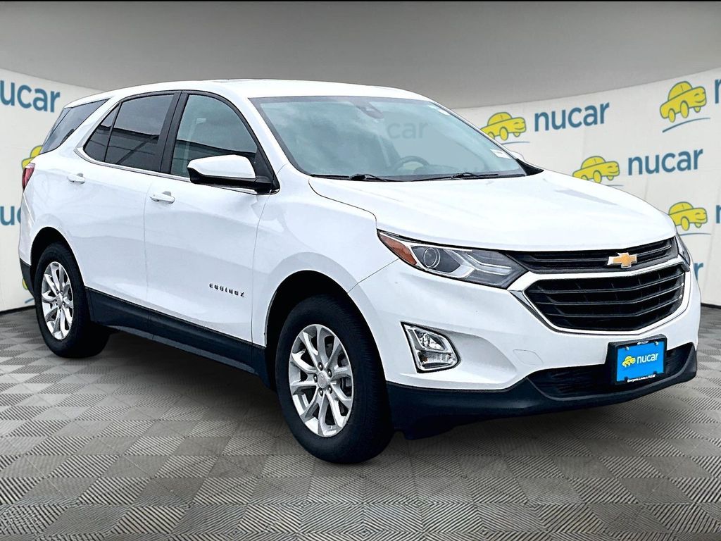 Summit White 2021 Chevrolet Equinox LT AWD with 1LT SUV / Crossover Four-Wheel Drive 6-Speed Automatic Overdrive