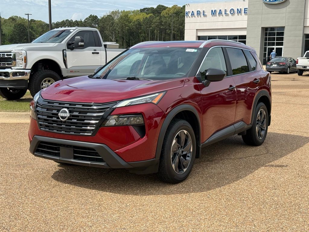 Red (Scarlet Ember Tintcoat) 2025 Nissan Rogue SV FWD SUV / Crossover Front-Wheel Drive Continuously Variable Transmission