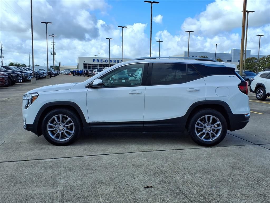 2024 GMC Terrain SLT White at Texan Dodge Chrysler Jeep Ram