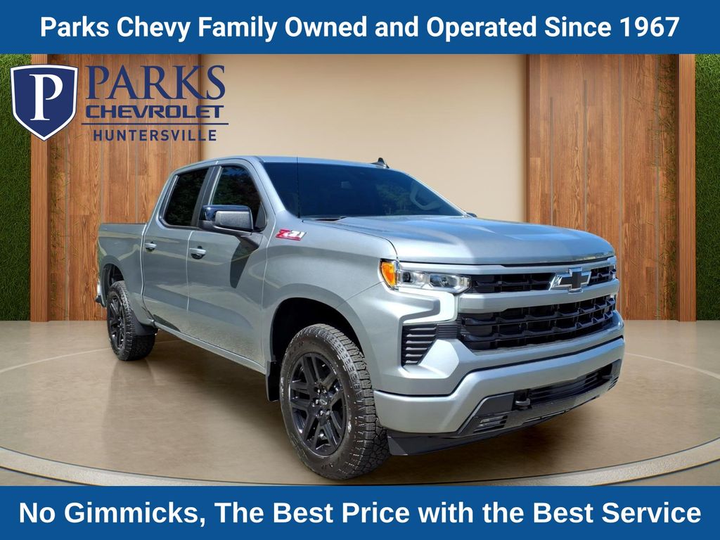 Sterling Gray Metallic 2026 Chevrolet Silverado 1500 Pickup Truck Four-Wheel Drive Automatic