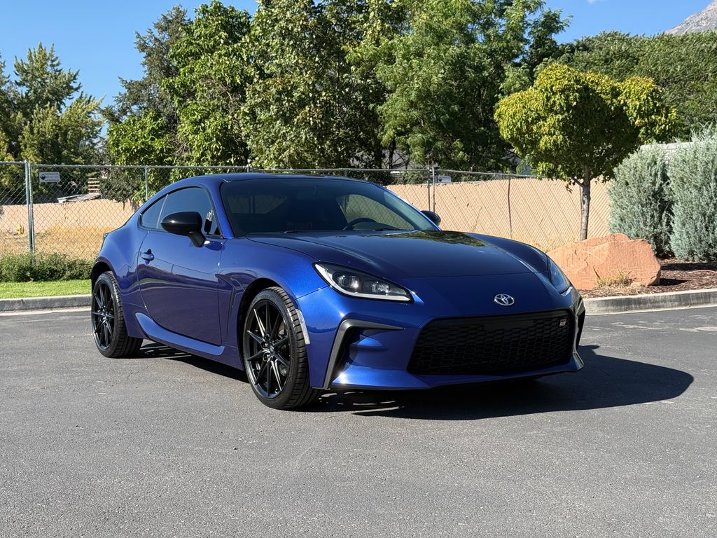 Blue 2023 Toyota GR86 Coupe Rear-Wheel Drive 6-Speed Manual