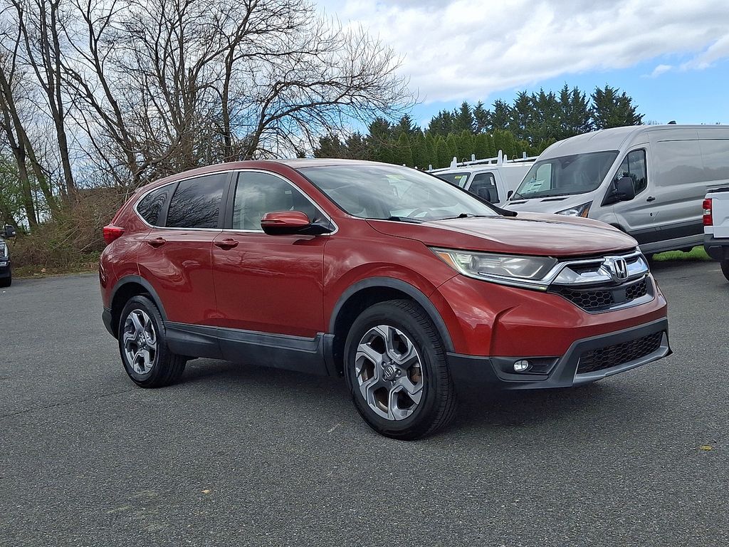 Basque Red Pearl II 2017 Honda CR-V EX-L AWD SUV / Crossover All-Wheel Drive Continuously Variable Transmission