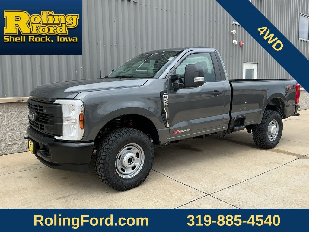 Gray Metallic 2026 Ford F-250 Super Duty Pickup Truck Four-Wheel Drive Automatic