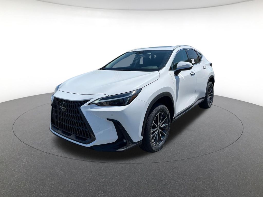 Ultra White 2026 Lexus NX Hybrid 350h Premium AWD SUV / Crossover All-Wheel Drive Continuously Variable Transmission