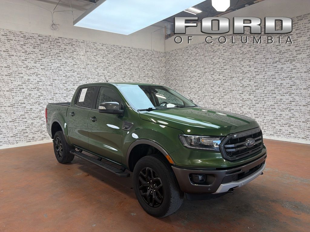 Eruption Green Metallic 2023 Ford Ranger Pickup Truck Four-Wheel Drive Automatic