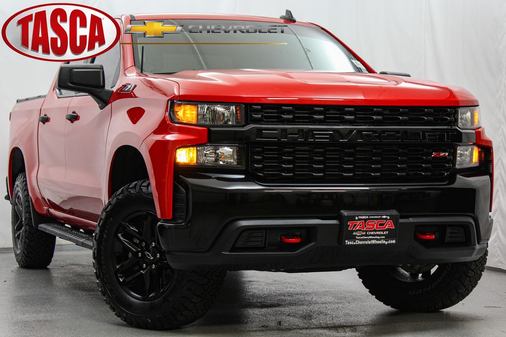 Red Hot 2020 Chevrolet Silverado 1500 Pickup Truck Four-Wheel Drive 6-Speed Automatic Overdrive