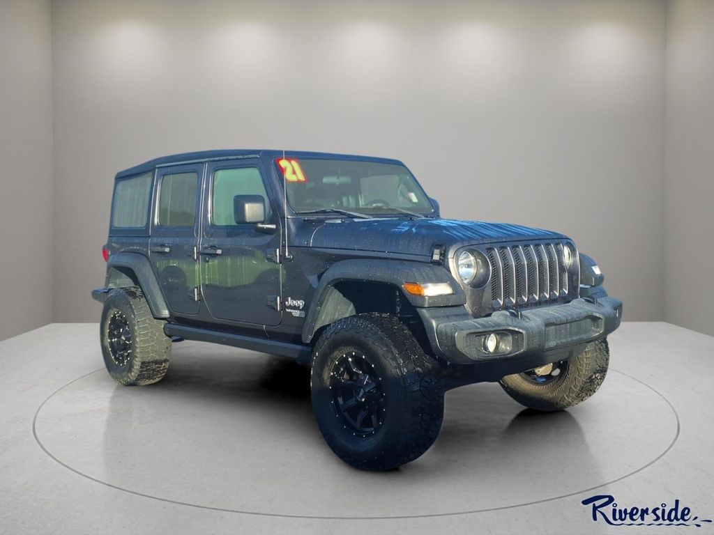 2021 Jeep Wrangler Gris (Granite Crystal Metallic Clearcoat) SUV/Crossover Todo terreno 8 velocidades Automática