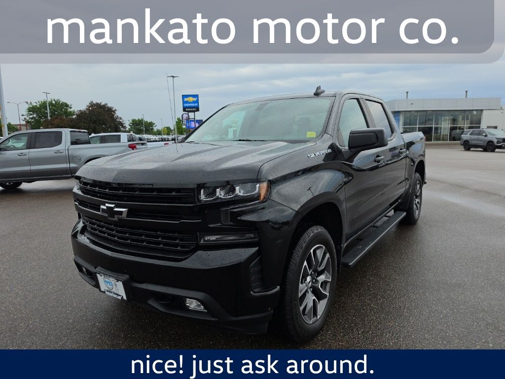 Black 2020 Chevrolet Silverado 1500 Pickup Truck Four-Wheel Drive 8-Speed Automatic