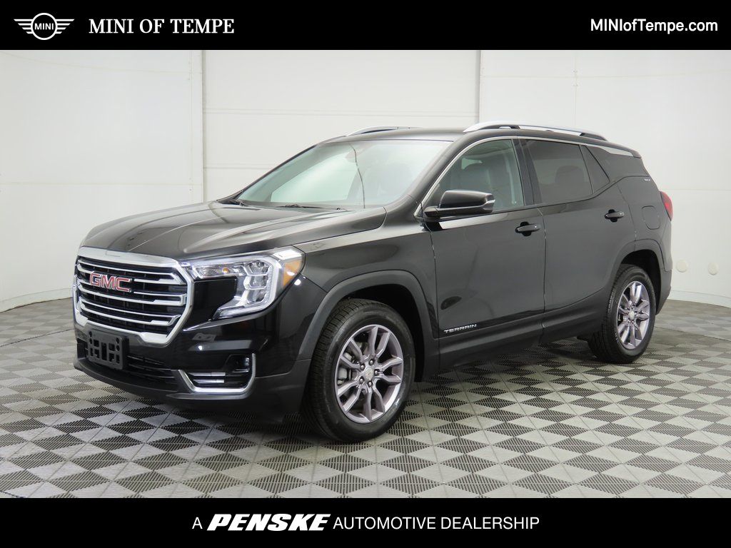 Black (Ebony Twilight Metallic) 2023 GMC Terrain SUV / Crossover All-Wheel Drive 9-Speed Automatic