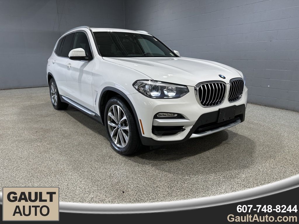 Alpine White 2019 BMW X3 xDrive30i AWD SUV / Crossover All-Wheel Drive 8-Speed Automatic