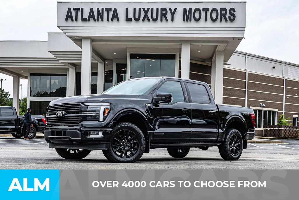 Used 2024 Black Ford Full Hybrid Platinum image 3