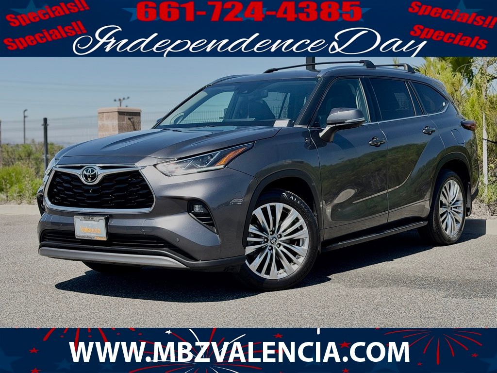 Magnetic Gray Metallic 2024 Toyota Highlander SUV / Crossover All-Wheel Drive 8-Speed Automatic