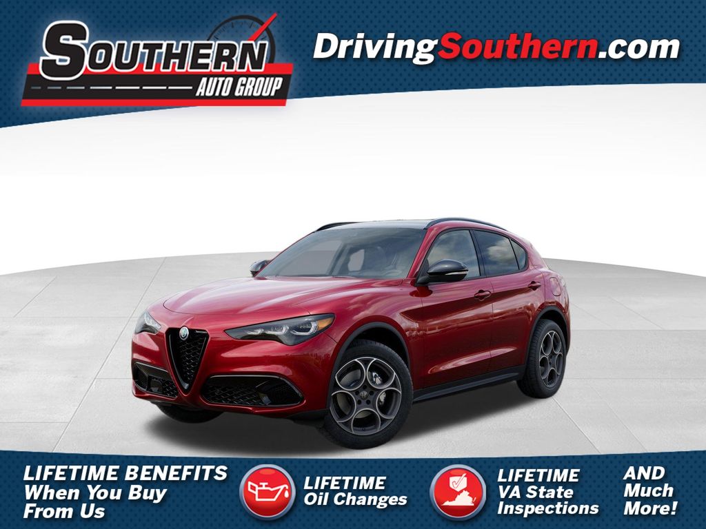 Alfa Rosso 2025 Alfa Romeo Stelvio SUV / Crossover All-Wheel Drive 8-Speed Automatic