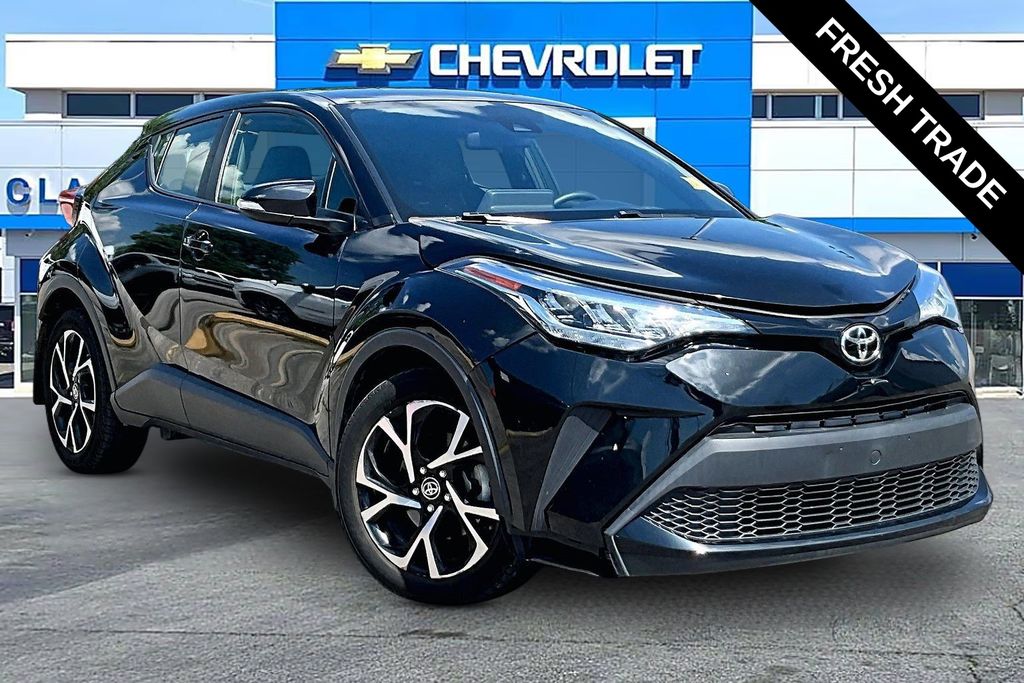 Black Sand Pearl 2021 Toyota C-HR SUV / Crossover Front-Wheel Drive Continuously Variable Transmission