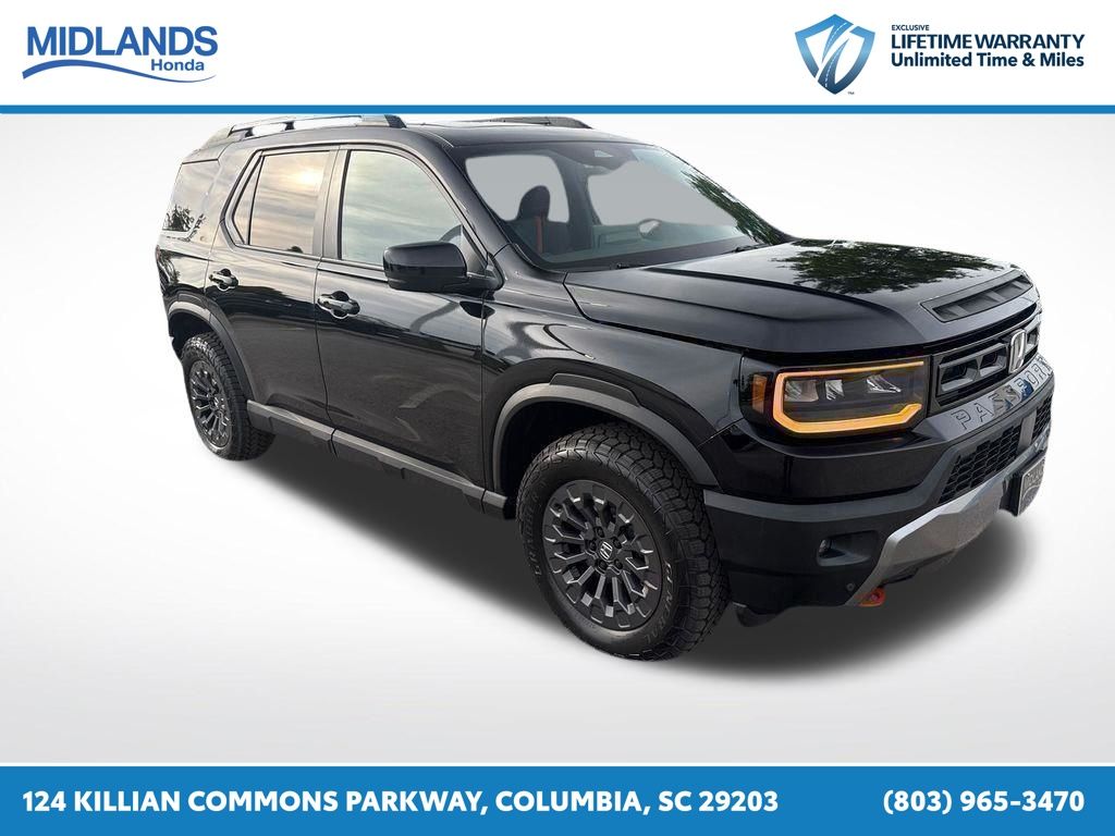 Black 2026 Honda Passport TrailSport AWD SUV / Crossover All-Wheel Drive Automatic