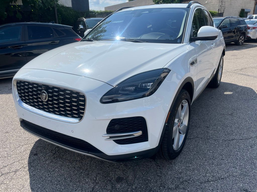White 2021 Jaguar E-PACE SUV / Crossover All-Wheel Drive 9-Speed Automatic