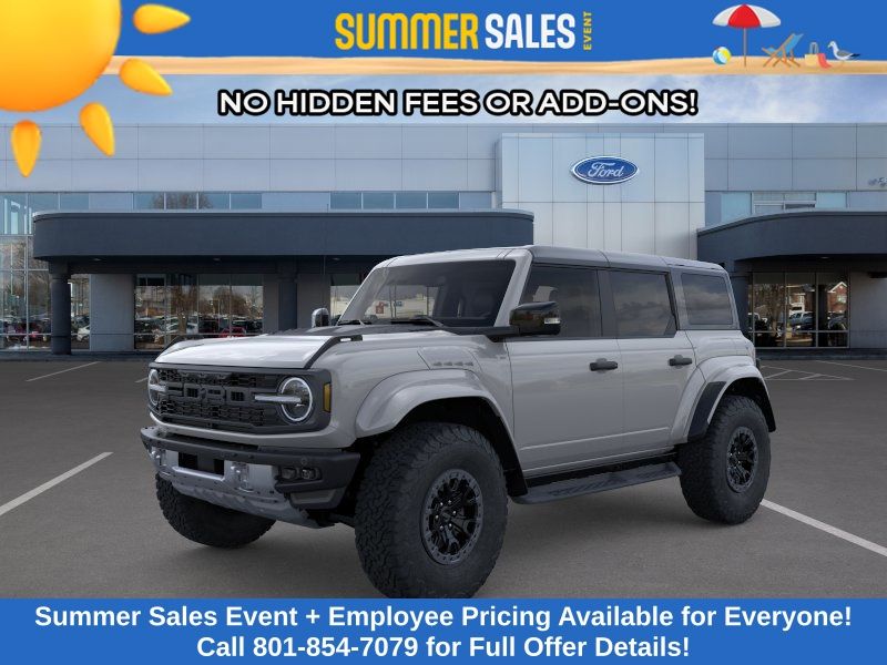 Avalanche Gray 2026 Ford Bronco Raptor SUV / Crossover Four-Wheel Drive Automatic