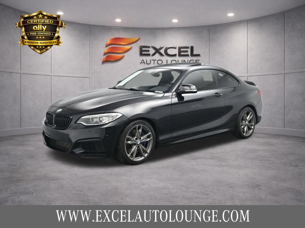 Black Sapphire Metallic 2016 BMW 2 Series Coupe All-Wheel Drive 8-Speed Automatic