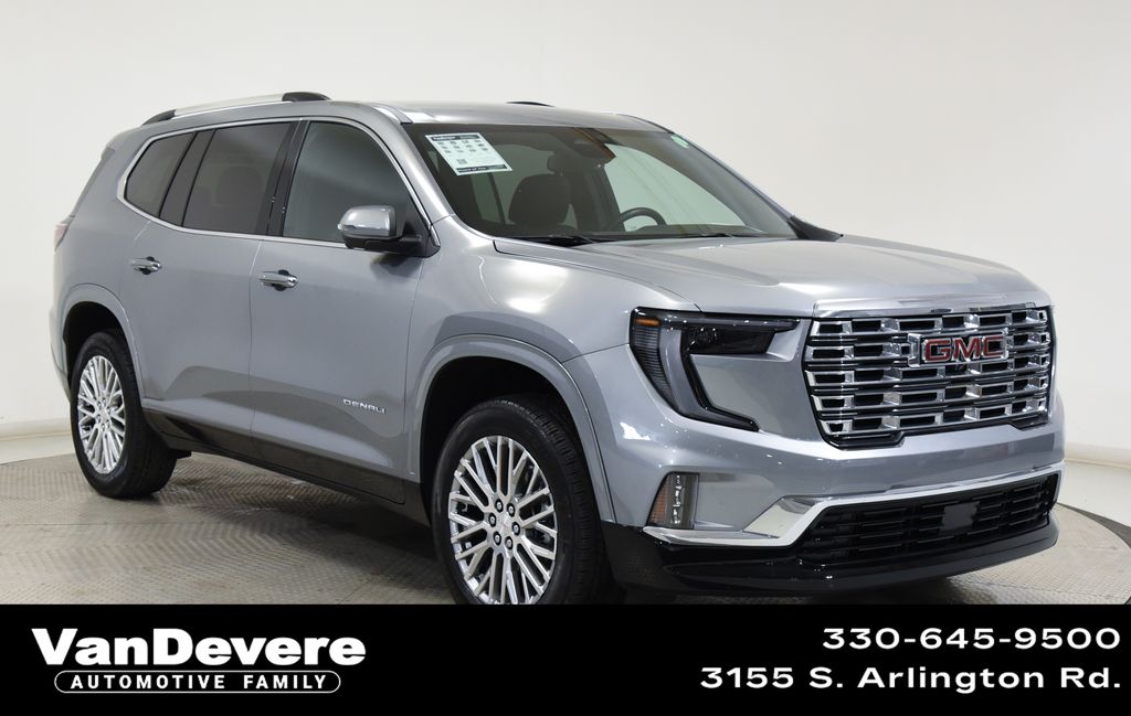 Sterling Metallic 2025 GMC Acadia Denali AWD SUV / Crossover Four-Wheel Drive 8-Speed Automatic