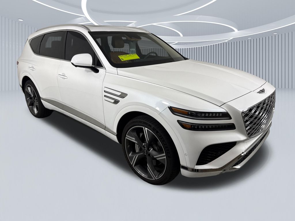 Uyuni White 2025 Genesis GV80 SUV / Crossover All-Wheel Drive 8-Speed Automatic