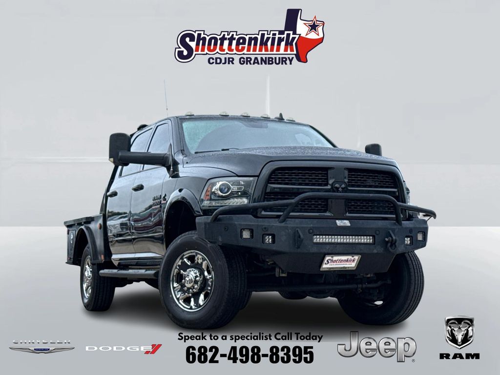 Brilliant Black Crystal Pearlcoat 2017 RAM 2500 Pickup Truck Four-Wheel Drive 6-Speed Automatic