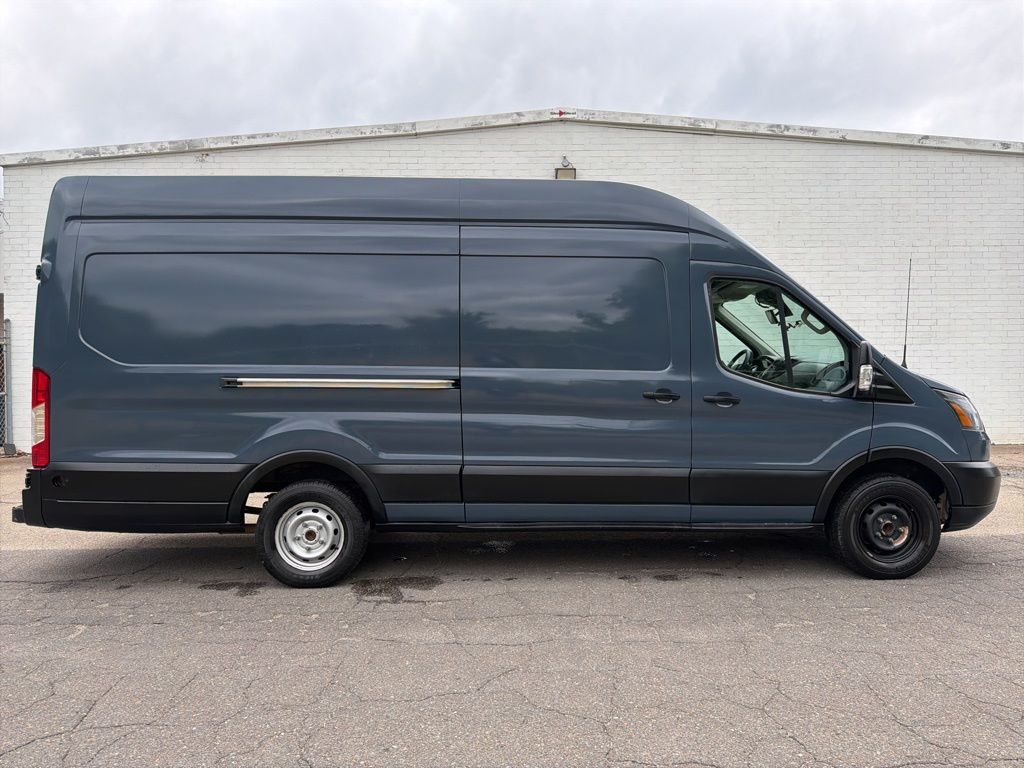 Blue 2019 Ford Transit Cargo 250 Extended High Roof LWB RWD with Sliding Passenger-Side Door Van Rear-Wheel Drive 6-Speed Automatic Overdrive