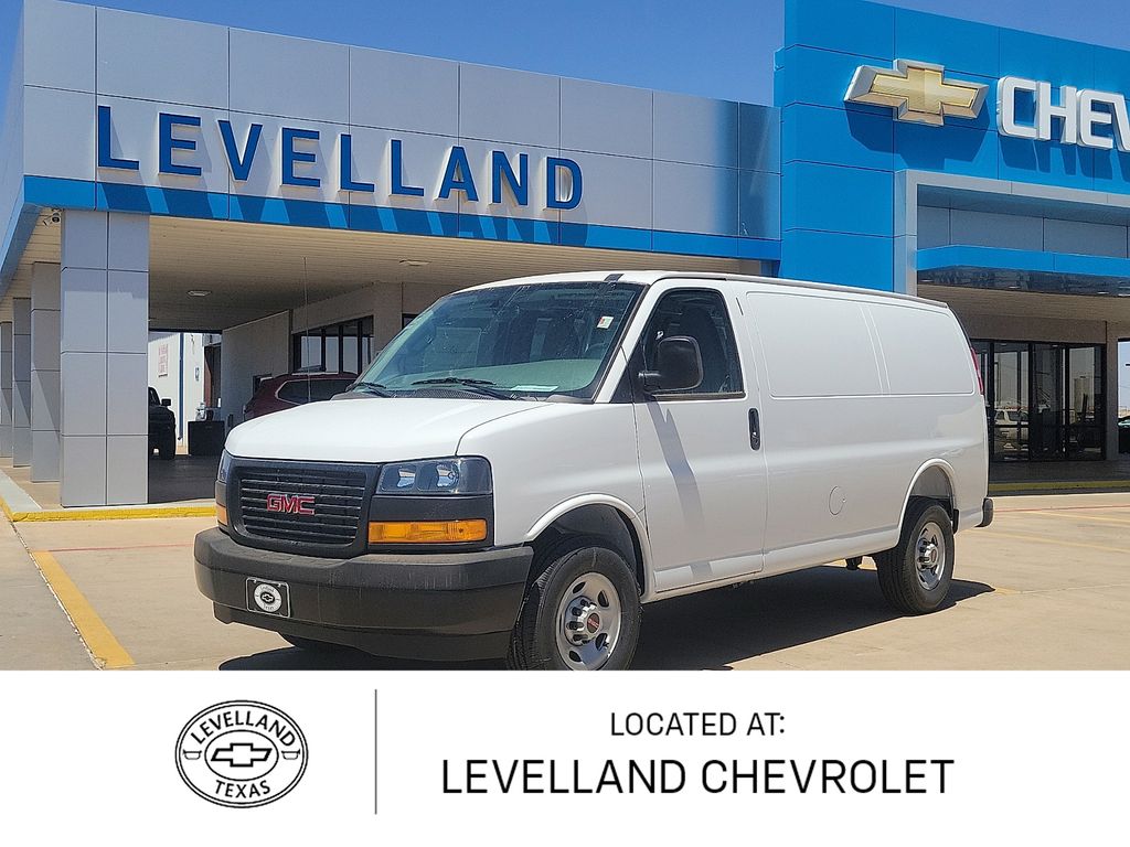 Summit White 2026 GMC Savana Cargo Van Rear-Wheel Drive