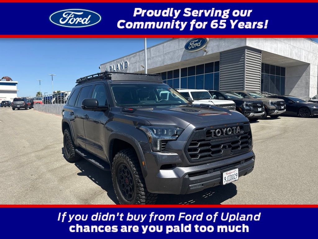 Magnetic Gray Metallic 2023 Toyota Sequoia SUV / Crossover Four-Wheel Drive Automatic