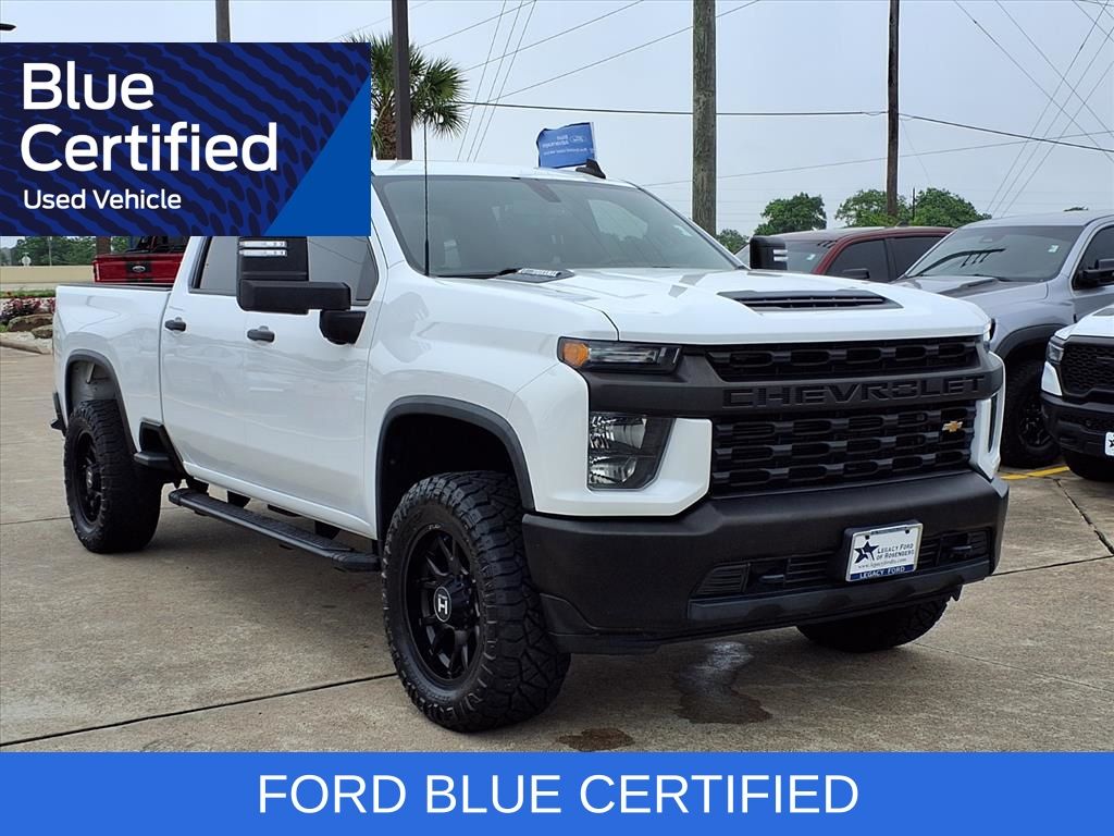 2021 Chevrolet Silverado 2500HD Work Truck White at Traditions Chevrolet