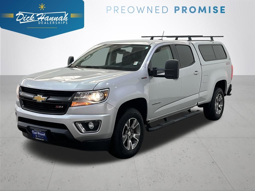 Silver Ice Metallic 2016 Chevrolet Colorado Z71 Crew Cab 4WD Pickup Truck Four-Wheel Drive 6-Speed Automatic