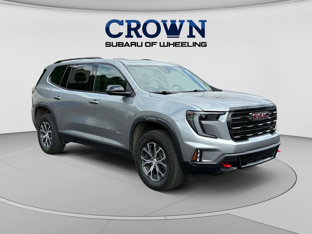 Sterling Metallic 2024 GMC Acadia SUV / Crossover Four-Wheel Drive 8-Speed Automatic